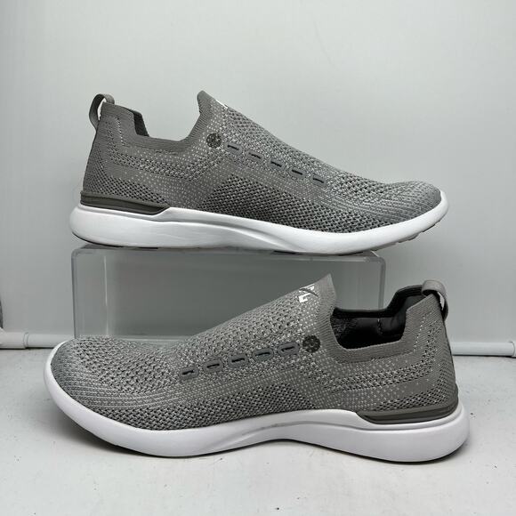 APL Athletic Propulsion Labs Shoes Womens 9.5 Techloom Breeze Silver - Picture 2 of 8